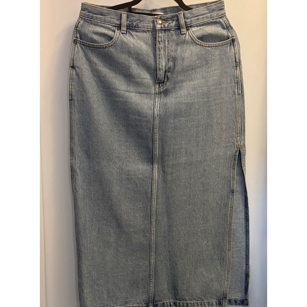 TNA Denim Midi Skirt, size 29